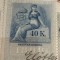 Timbre Austroungaria 1898 40 Koroane