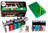 Set de joc Poker, 2 pachete de carti, jetoane si tabla de joc, Lean 20164