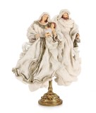 Cumpara ieftin Figurina Nasterea Domnului textil multicolor Devotion 38x15x48h