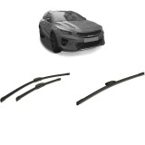Cumpara ieftin Set 3 stergatoare KIA XCEED (CD) din 2019-2024, pentru parbriz si luneta fata si spate auto, Bosch Aerotwin-Aerotwin Retrofit, din cauciuc siliconat r