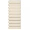 vidaXL Prosoape de m&acirc;nă 10 buc crem 50x100 cm 360 g/m&sup2; 100% bumbac 137000