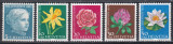 Elvetia 1964 - Pro Juventute - Flori, MNH, Nestampilat