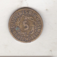 bnk mnd Germania 5 reichspfennig 1924 F