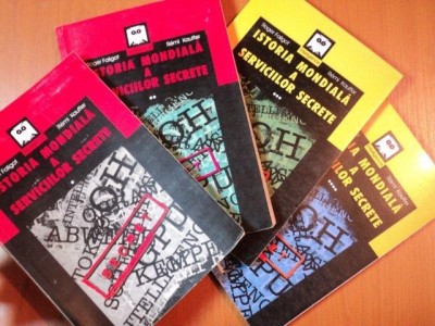 ISTORIA MONDIALA A SERVICIILOR SECRETE de ROGER FALIGOT, REMI KAUFFER, 4 VOLUME 2000 foto