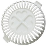 Aparat Chipsuri Universal, Plastic, 21x21cm, Alb - Compatibil Diverse Modele Aragazuri si Hote