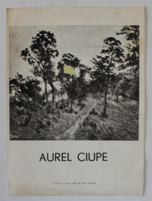 AUREL CIUPE , PLIANT DE PREZENTARE , ANII &amp;#039;60 foto