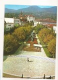 RF189 - Carte Postala - Deva. Statuia Dr. Petru Groza, circulata 1970