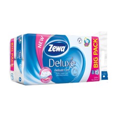Hartie igienica Zewa Deluxe Delicate Care, 3 straturi, 16 role foto