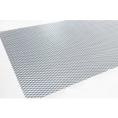 Plasa bara tuning aluminiu Albastru 100x33 cm