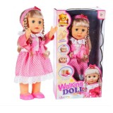 Papusa Walking Doll- papusica care merge cu senzor de sunet