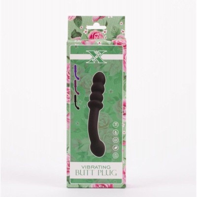 Vibrator anal Dual-motor Vibrating Butt Plug (20cm) - Reincarcabil foto
