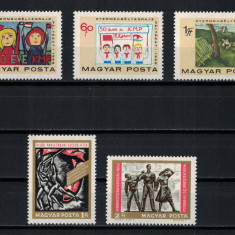 UNGARIA 1968 - serii complete MNH (detalii in foto)