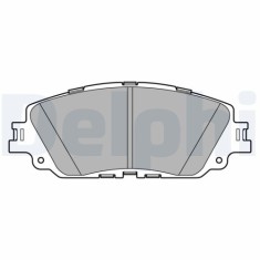 Set placute frana fata DELPHI, Lexus Es ( Z10 , A10 , H10 ), 07.2018-, Ux ( Aa1 , Ah1 , Ma1 ), 10.2018-; Toyota Camry ( V7 , Va7 , Vh7 ), 06.2017-, R foto