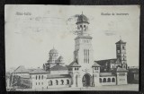Carte postala, Alba-Iulia, Biserica de Incoronare, 1922