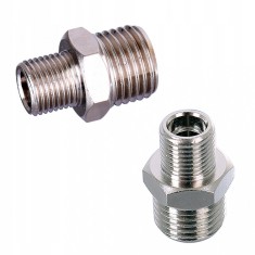 Conector de reducere pneumatica, filet exterior 1/8&amp;quot; x filet interior 1/4&amp;quot;, alama foto