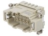 Conector HDC Inserturi Contact Tată 10PE 16A