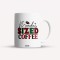 Cana alba personalizata Monday sized coffee, INOVATIX&reg;. 330ml