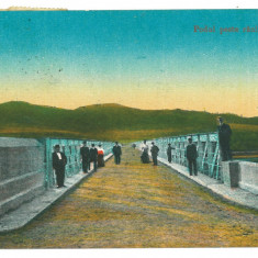 5467 - PUCIOSA, Dambovita, bridge, Romania - old postcard - used - 1925
