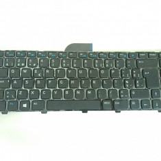 Tastatura originala Laptop, Dell, Vostro 2421, 3421, iluminata, layout BE (Belgia)