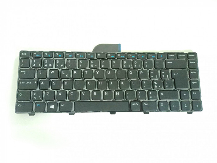 Tastatura originala Laptop, Dell, Vostro 2421, 3421, iluminata, layout BE (Belgia)