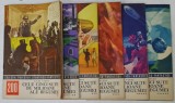 CELE CINCI SUTE DE MILIOANE ALE BEGUMEI de JULES VERNE , COLECTIA &#039;&#039; POVESTIRI STIINTIFICO - FANTASTICE &#039;&#039; NR. 200 -205 , 6 CARTI , 1963