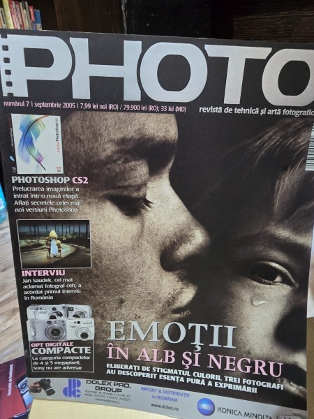 Revista Photo nr.7/2005. Emotii in alb si negru