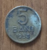 5 bani 1953, RPR / Rom&acirc;nia