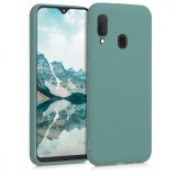 Cumpara ieftin Husa pentru Samsung Galaxy A20e, Silicon, Verde, 48738.171, Carcasa