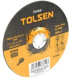 Disc de taiere cu centru coborat piatra, 125x3x22 mm, Tolsen