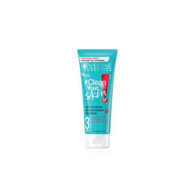 Eveline Clean Your Skin matifianta si hidratanta Light 75 ml foto