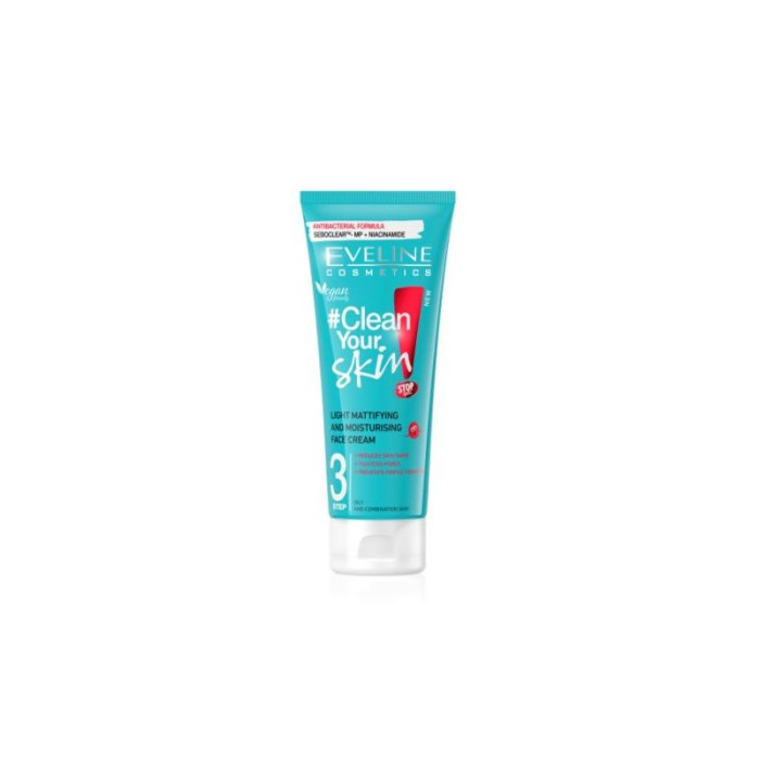 Eveline Clean Your Skin matifianta si hidratanta Light 75 ml