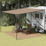 VidaXL Covor pentru cort, gri taupe, 300x400 cm 310748