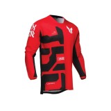 Bluza Motocross/Enduro Thor Launchmode S25 Forge rosu