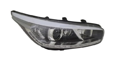Far Kia Ceed (Eu), 10.2012-12.2018, partea Dreapta, cu lumina pentru curbe; cu lumina timp de zi tip LED; tip bec H7+H7+H7+LED+PY21W; electric; cu mo foto