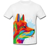 Cumpara ieftin Tricou &quot; Fox face drawing side &quot;