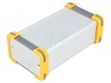 Carcasă Aluminiu Gri cu Panou FR 63.6x100x43mm