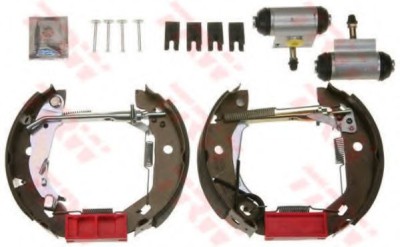 Set saboti frana MERCEDES A-CLASS (W168) (1997 - 2004) TRW GSK1556 foto