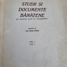 I. Stoia-Udrea - Studii si documente banatene (istorie, etnografie) Vrerea 1943