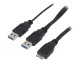 Cablu USB 3.0 A la Micro B 0,6m