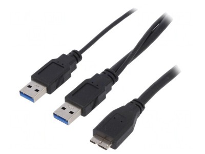 Cablu USB 3.0 A la Micro B 0,6m foto