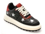 Pantofi sport GRYXX negri, LN53, din piele naturala