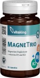 MagneTrio Vitamina K2 + Magneziu + Vitamina D3, 30 capsule, Vitaking