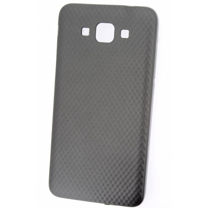Capac Baterie Samsung Galaxy Grand 3 SM-G7200 + Mijloc, Grey
