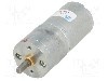 Motor DC, 6V DC, 2.4A, 58rot./min, POLOLU, 99:1 METAL GEARMOTOR 25DX54L MM LP 6V