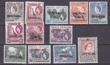 Kenya Uganda si Tanganica 1959 fauna MI 1-12 supratipar Official MNH