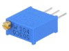 Potentiometru Multiturn 100k&Omega; 500mW THT &plusmn;10%