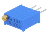 Potentiometru Multiturn 100k&Omega; 500mW THT &plusmn;10%