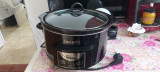 Slowcooker CROCK-POT SCCPRC507B-050, 4.7l, 220W, 2 programe, negru NEFOLOSIT !