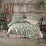 Lenjerie de pat ranforce clasy king size (capella v1)