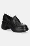 Camper pantofi de piele Thelma II culoarea negru, cu toc drept, K201787-001